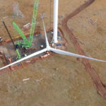 Goldwind turbine erection underway at the Cattle Hill Wind Farm site